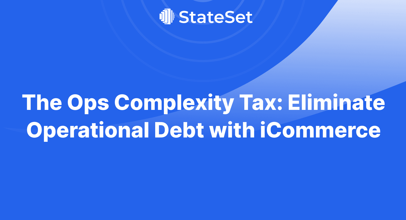 Stop Paying the Ops Complexity Tax